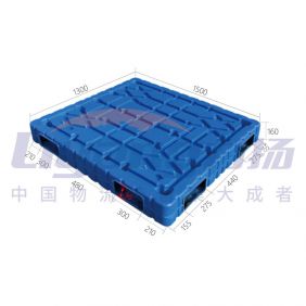 Blow molding pallet 1500x1300x160