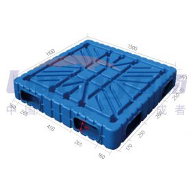 Blow molding pallet 1300x1100x150