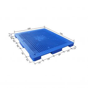 Light Weight Plastic Pallet Thin Plastic Pallet 1400*1200*140mm